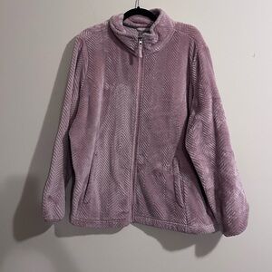 Lavender Teddy Jacket for Women